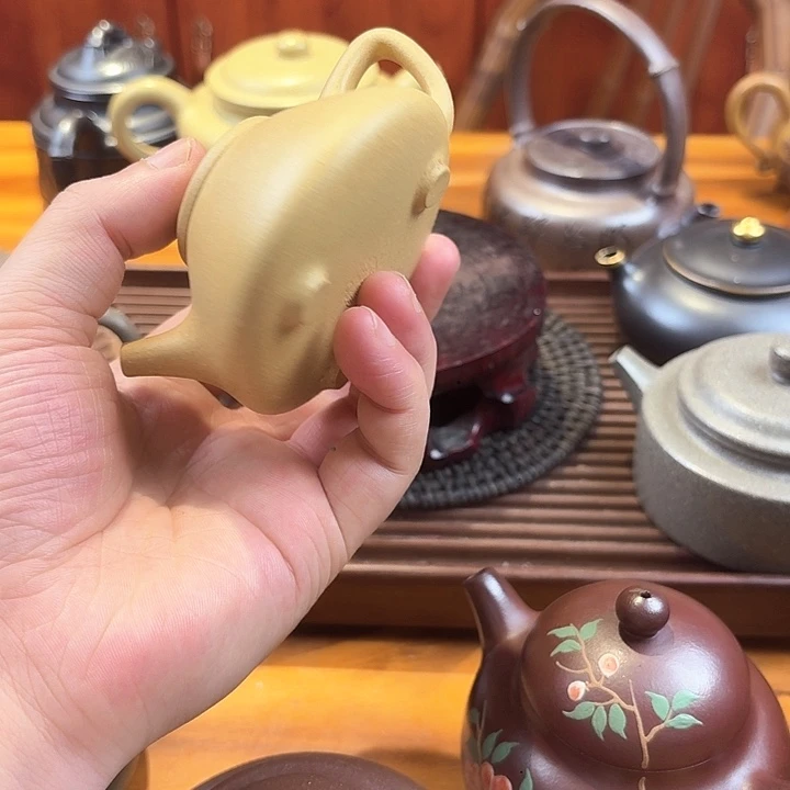 紫砂茶壶处理一把