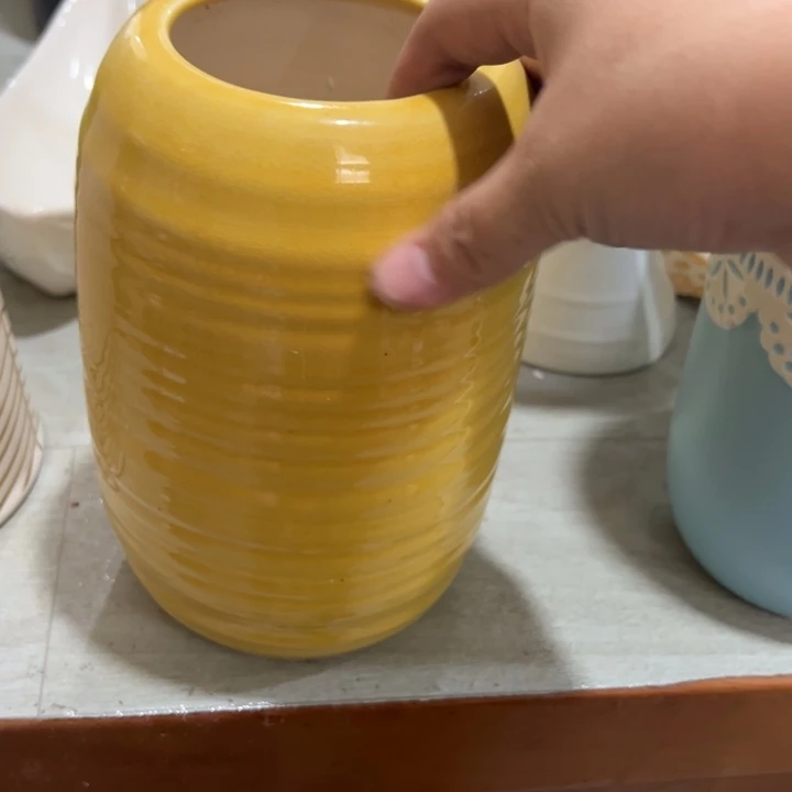 瓷花瓶摆件外贸出口(微瑕)