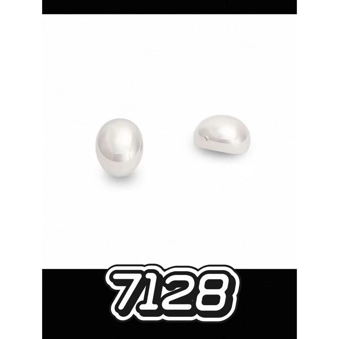 铜合金仿珍珠耳饰 7128【山茶花小香风耳钉】