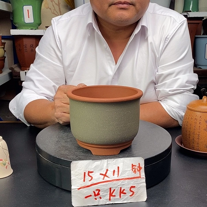 花盆紫砂紫砂花盆货号一只K5