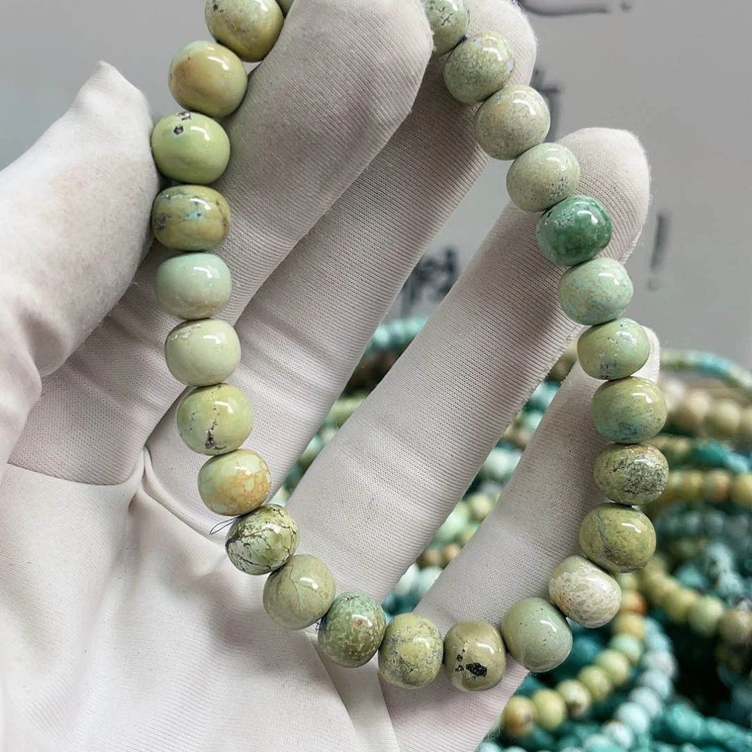 【闪购商品】绿松石珠宝奇石未镶嵌卡8