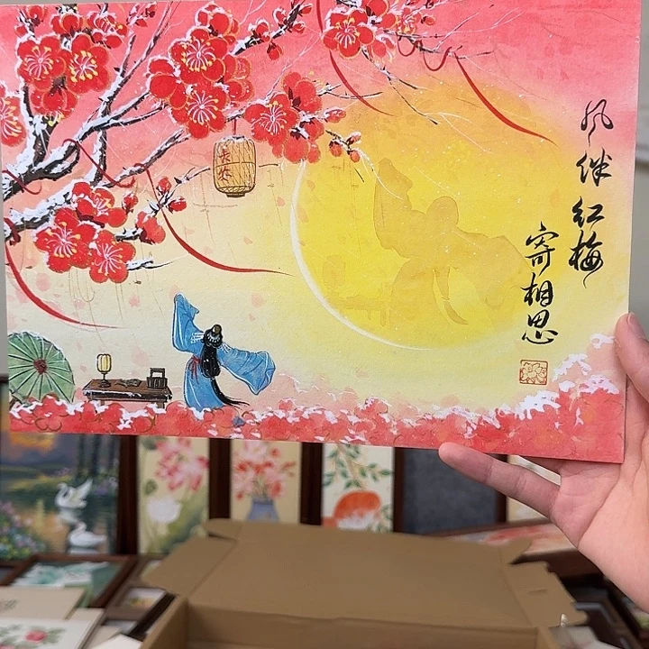 C***a实木双层款范老师作品➕花