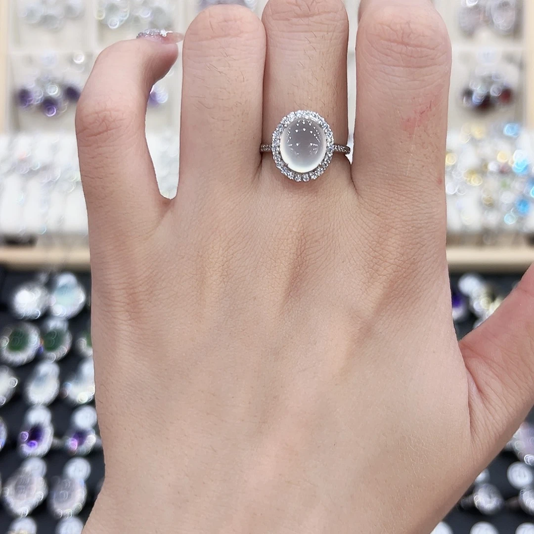 银S925镶嵌蛇纹石玉手链