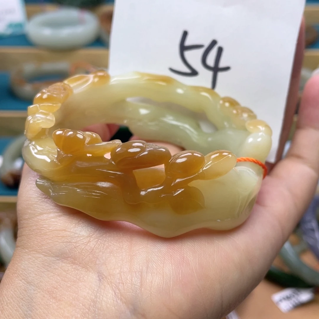 未镶嵌手镯和田玉圈口58