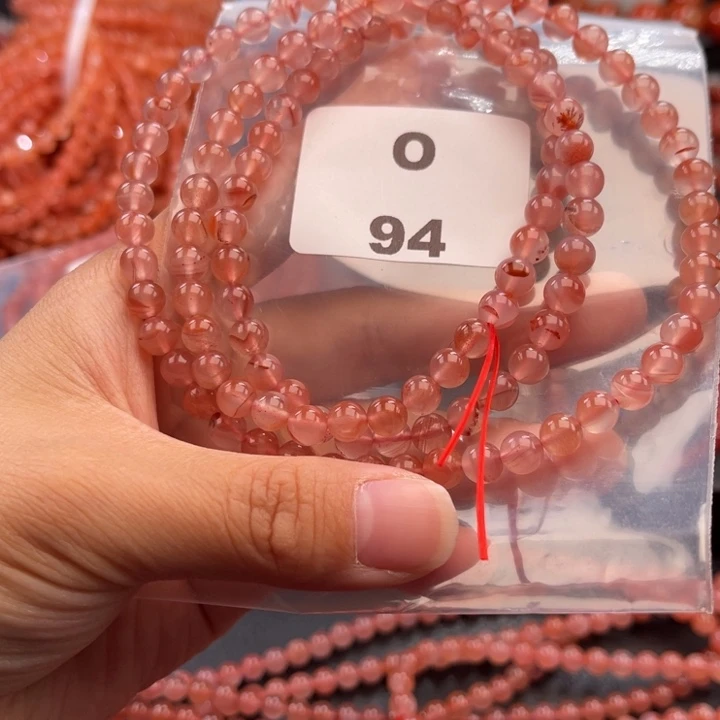 南红玛瑙未镶嵌多样性发货默认微瑕6mm