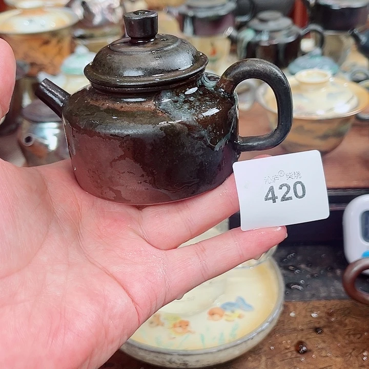 沁庐柴窑古法柴烧全手工茶具