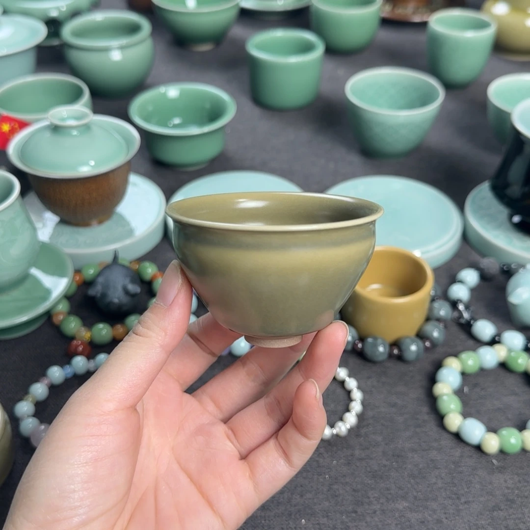 窑变小叶玩泥巴手工茶器