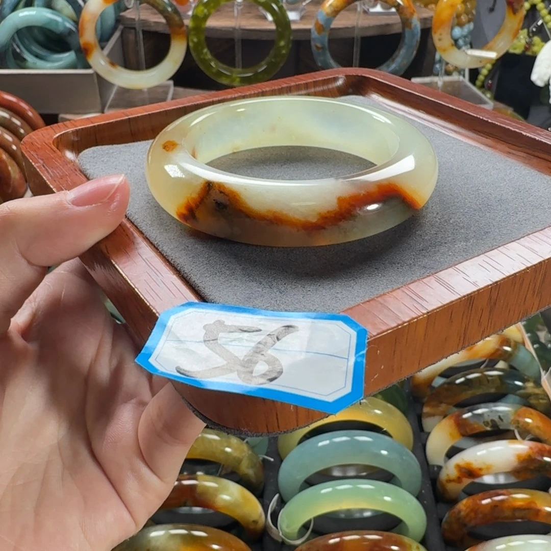 蛇纹石玉合金手镯