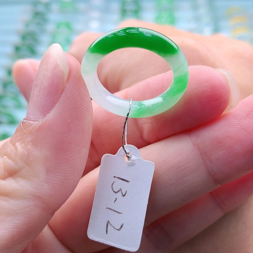 未镶嵌戒指翡翠A货缅甸翡翠