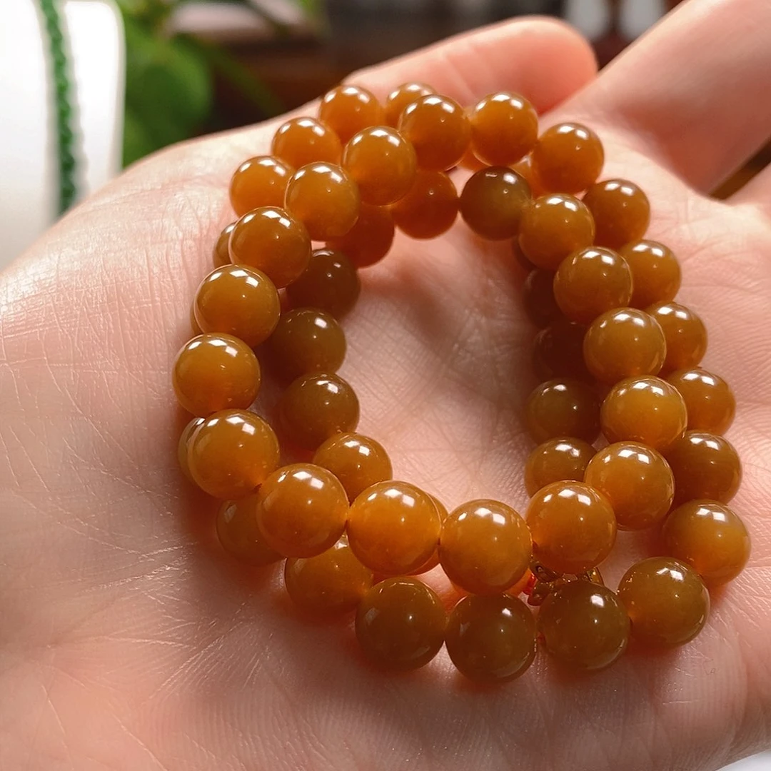 和田玉手串未镶嵌