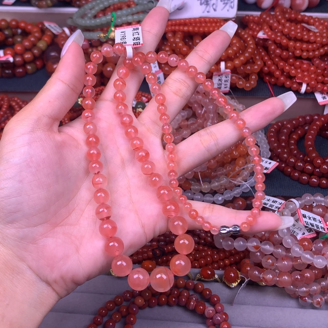 未镶嵌手链南红玛瑙13号塔链