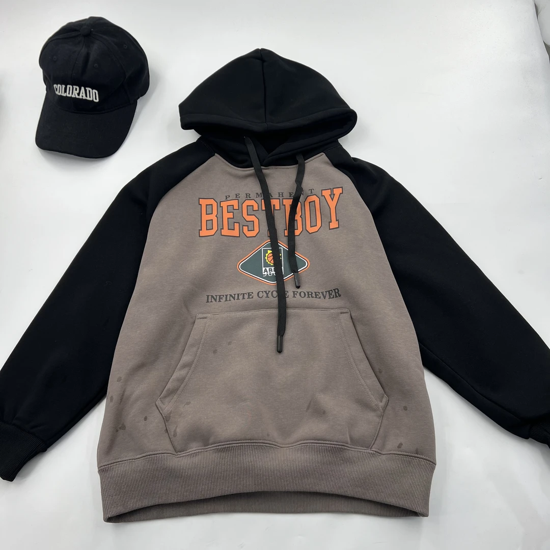 16272高端潮流时尚百搭休闲童装加绒卫衣B3-3-2