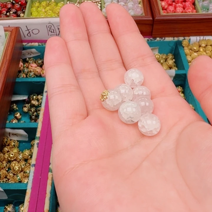 非遗传承铜扣圆珠扣