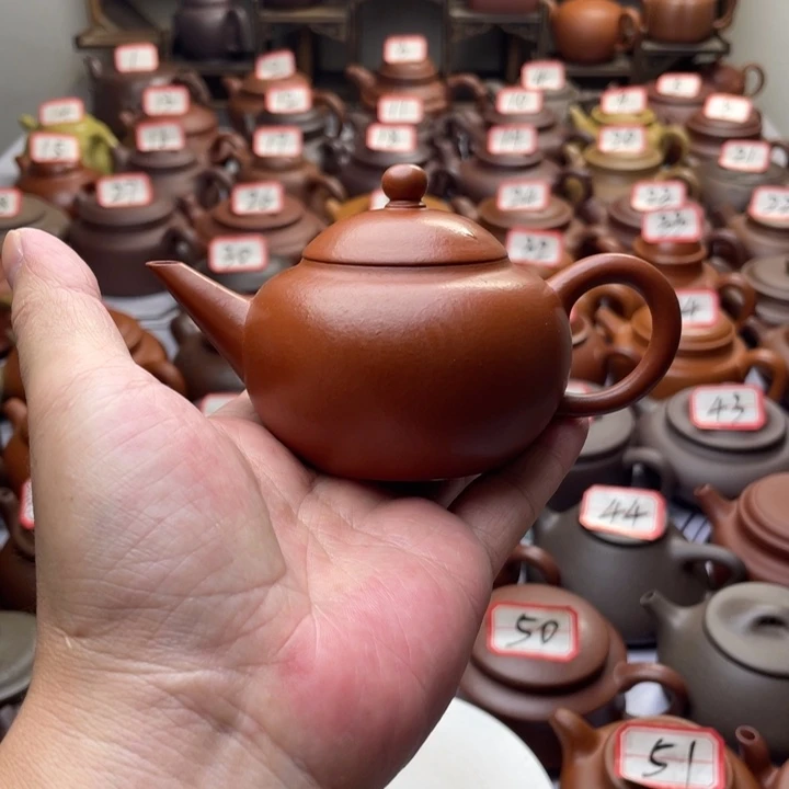 大***张茶壶紫砂宜兴紫砂全手工