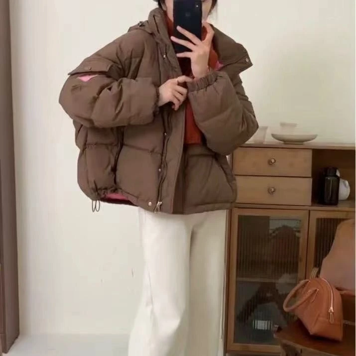 新款高领保暖外套396