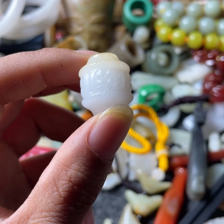 和田玉未镶嵌吊坠(不含链)