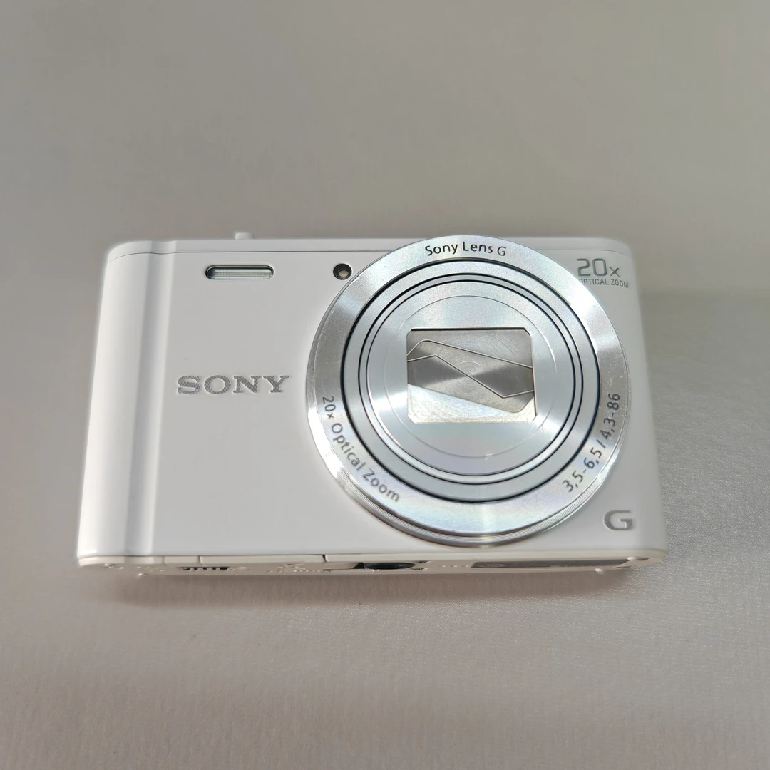 95新 Sony/索尼 DSC-WX350 长焦相机 网红爆款 wifi+nfc 奶白