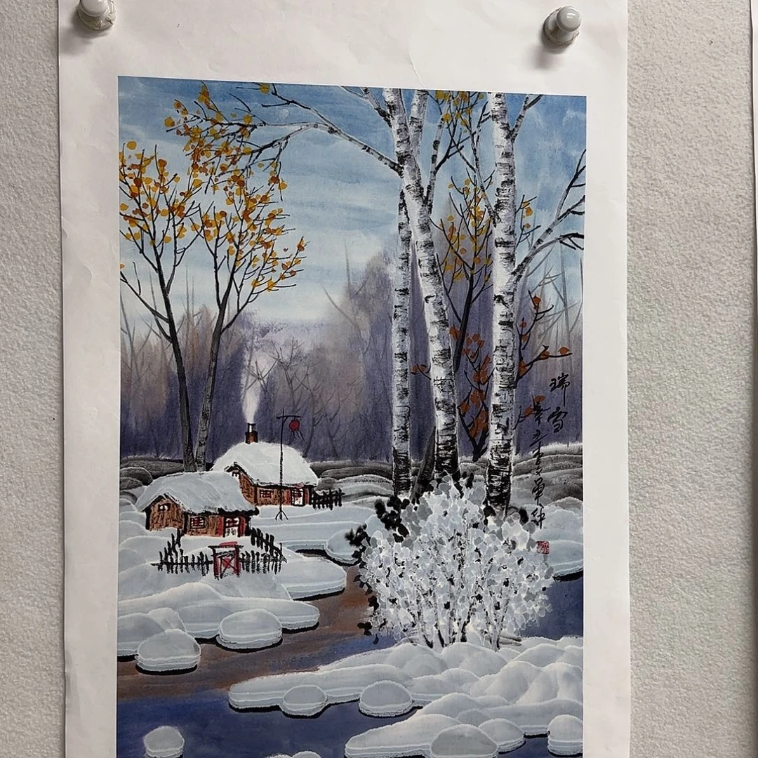 国画李老师精品作品！