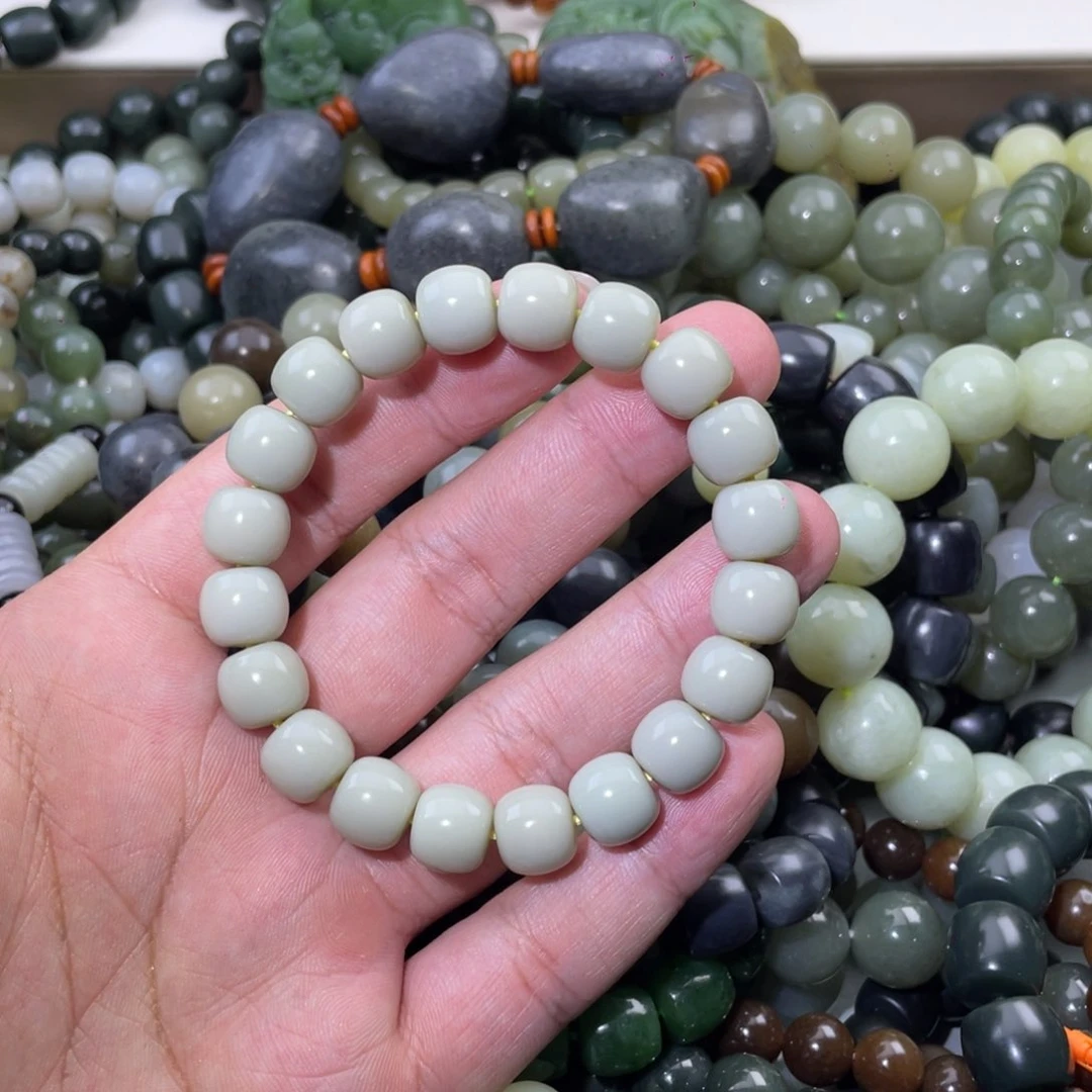 手串未镶嵌和田玉明*悦