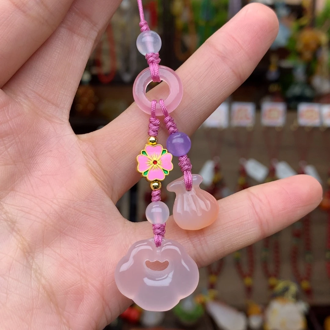 玛瑙/玉髓车挂未镶嵌
