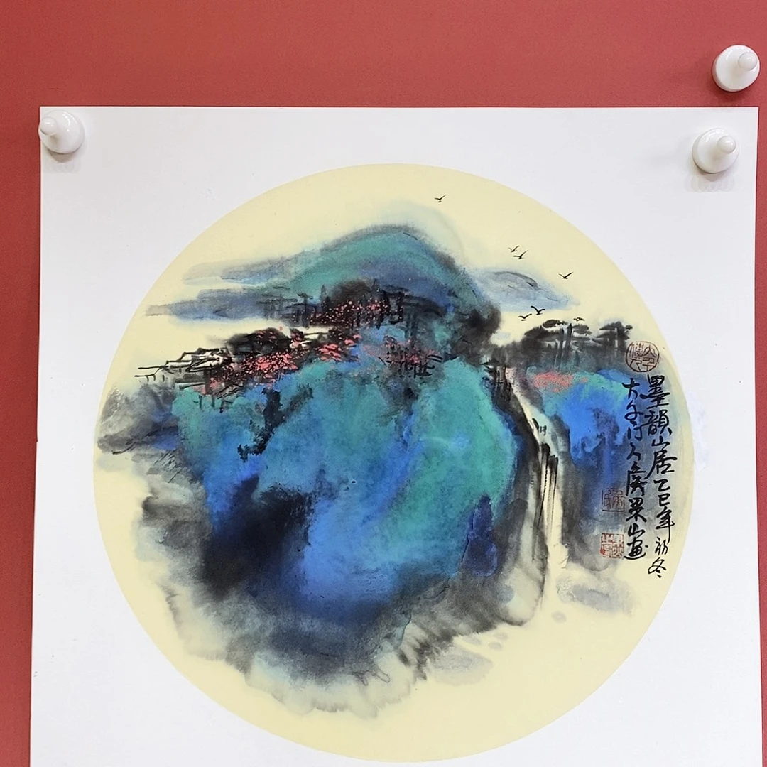 国画大风堂嫡传-侯果山老师作品路