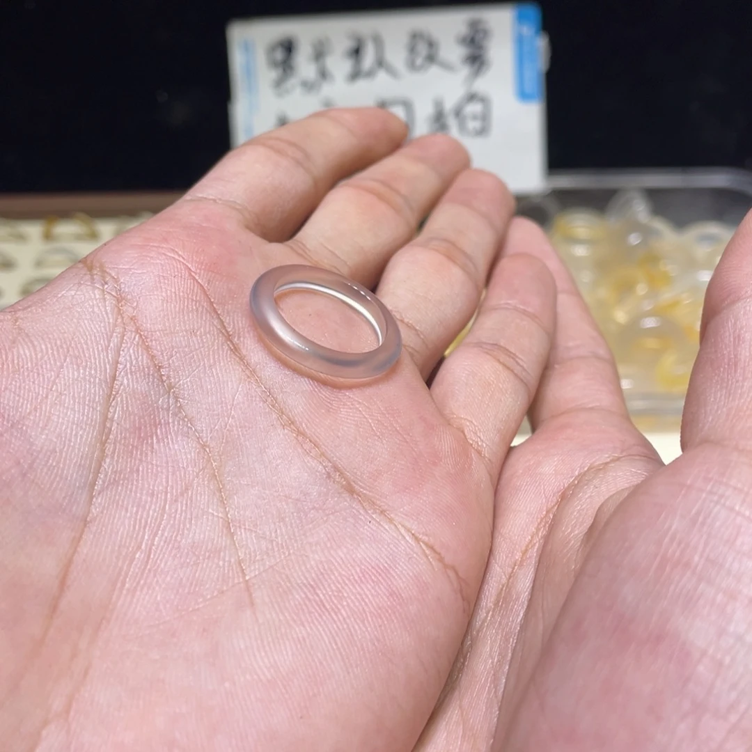 玛瑙/玉髓未镶嵌戒指209号港17