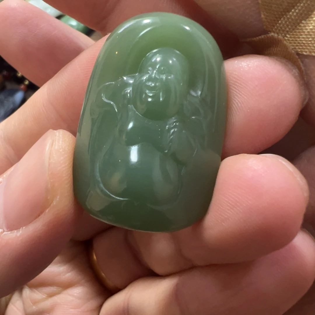 和田玉（碧玉）未镶嵌挂件