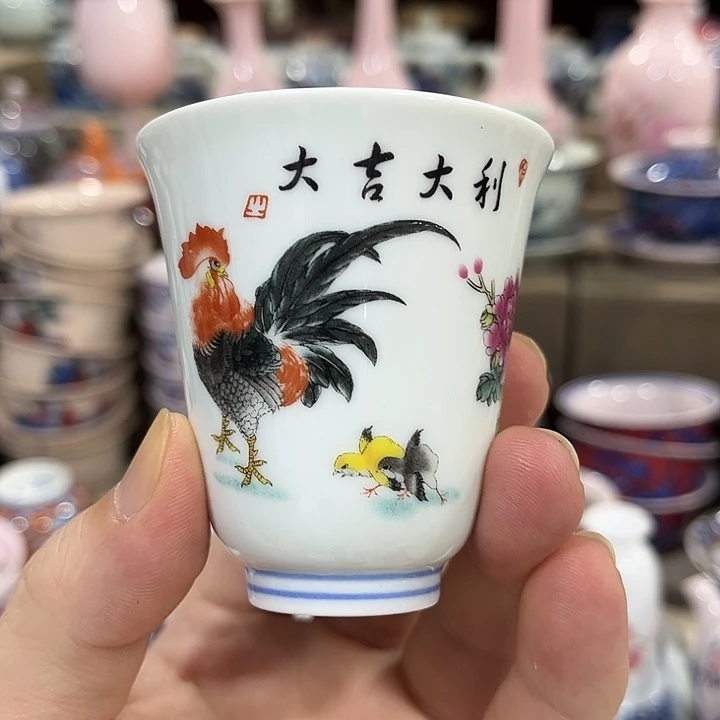 摆件//////景德镇陶瓷杯子。