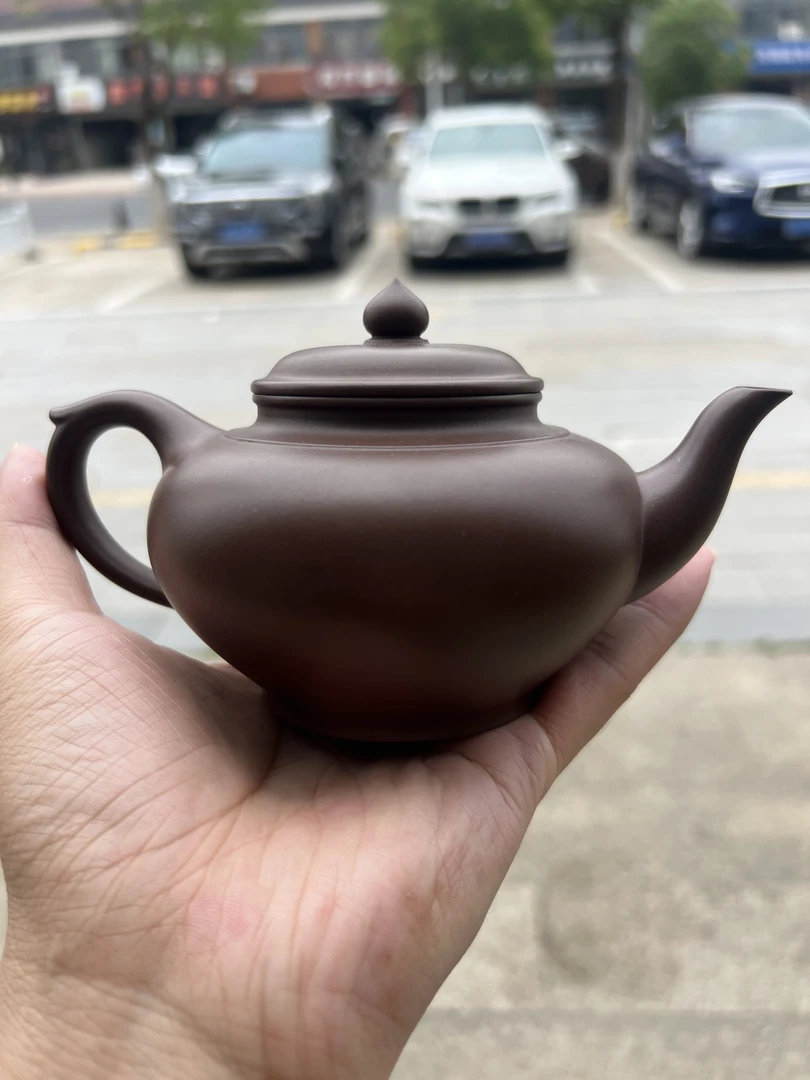 【共砂】宜兴原矿紫泥笑樱