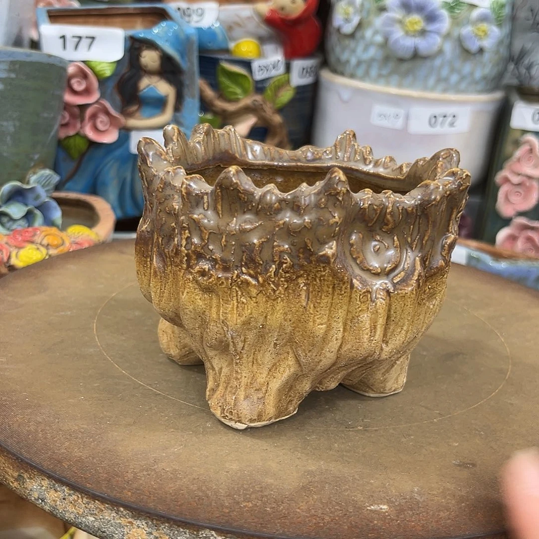 粗陶多肉花盆花盆