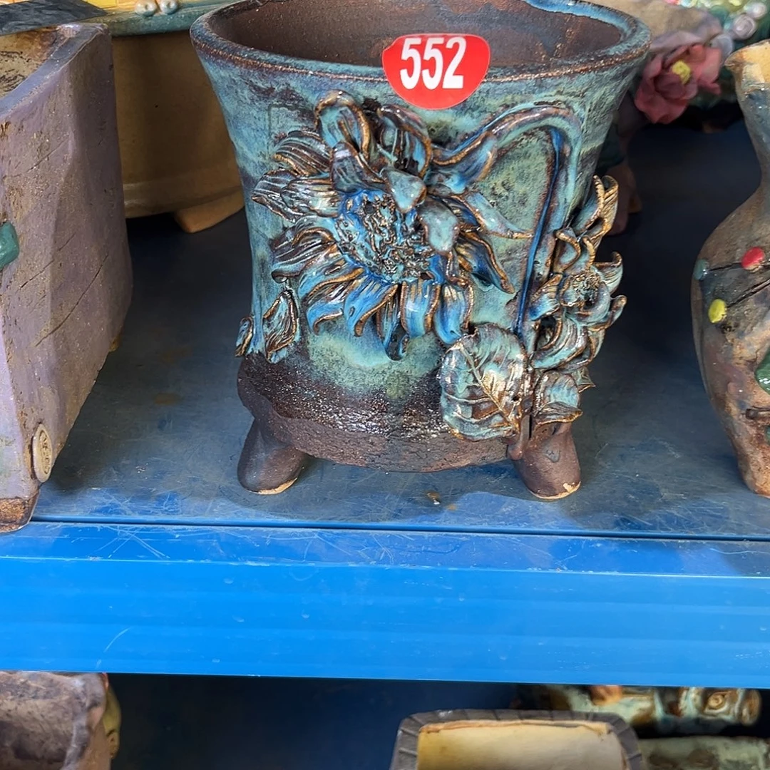 微瑕552 号陶然花器手工花盆
