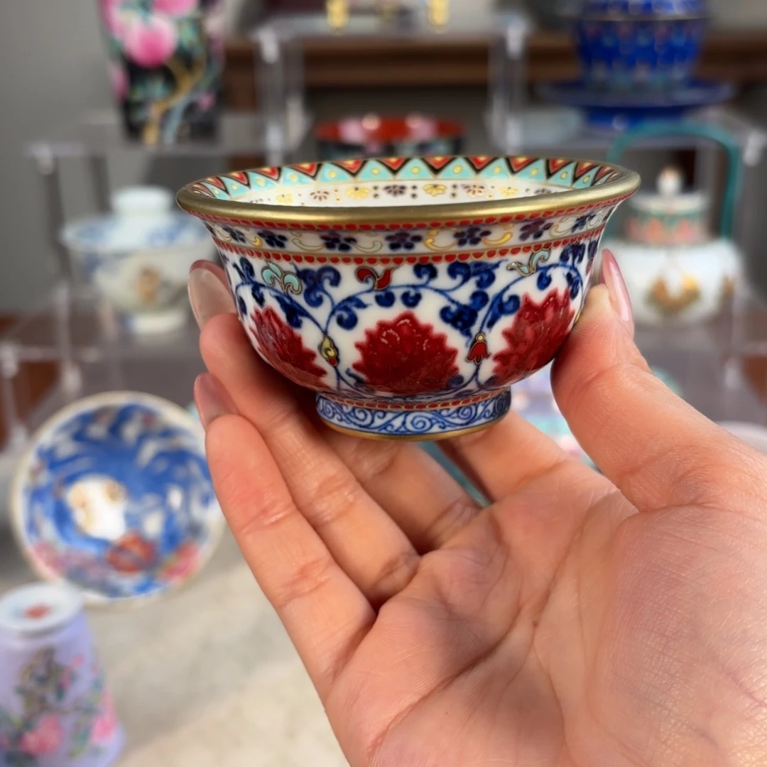 纯手工手绘 高端茶器