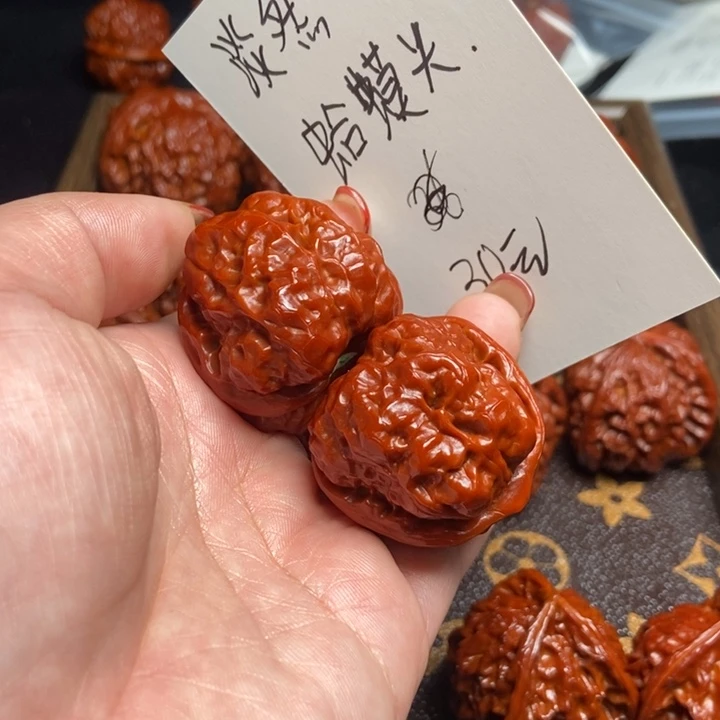 淡***然文玩核桃吊坠蛤蟆头