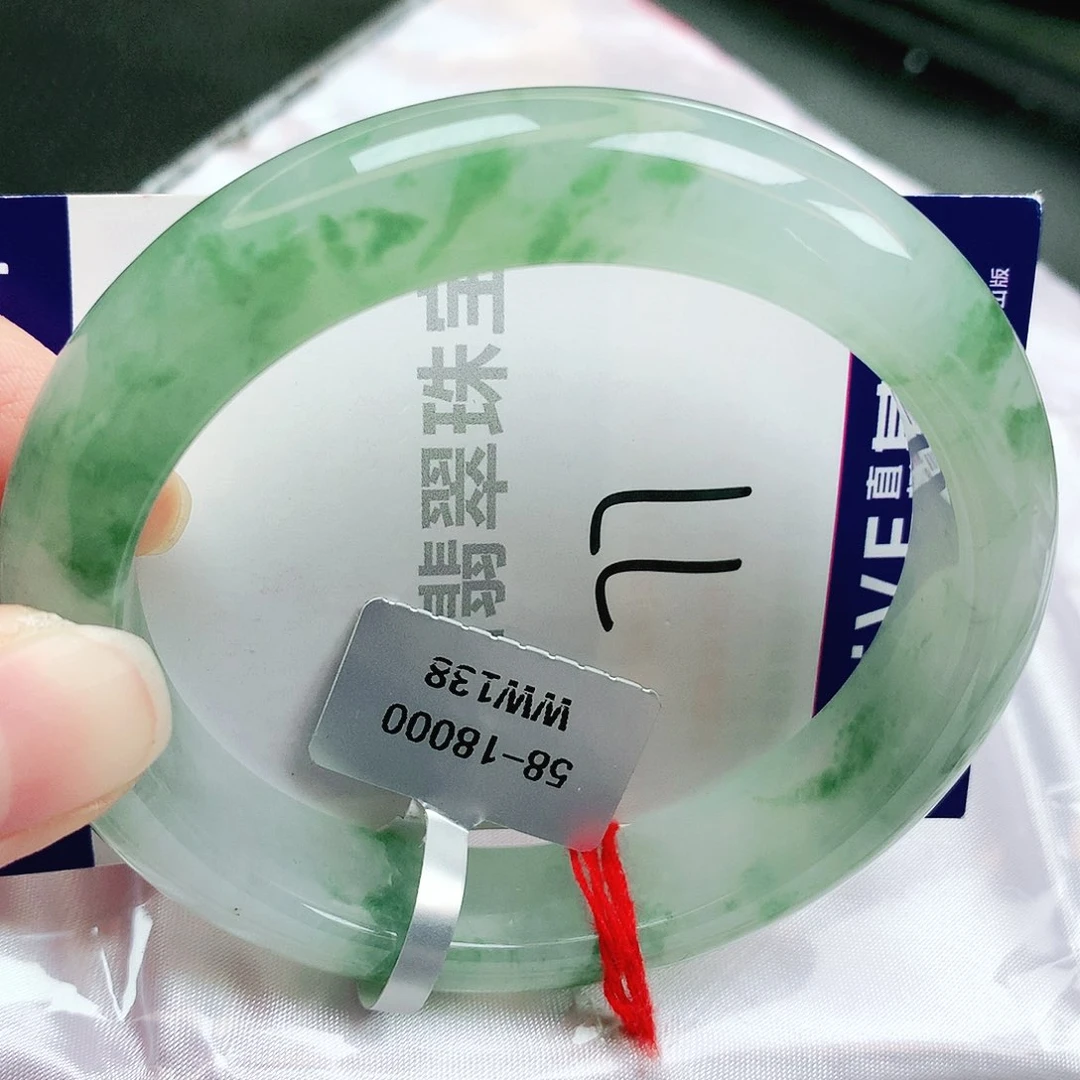 未镶嵌手镯翡翠缅甸天然A货翡翠手镯