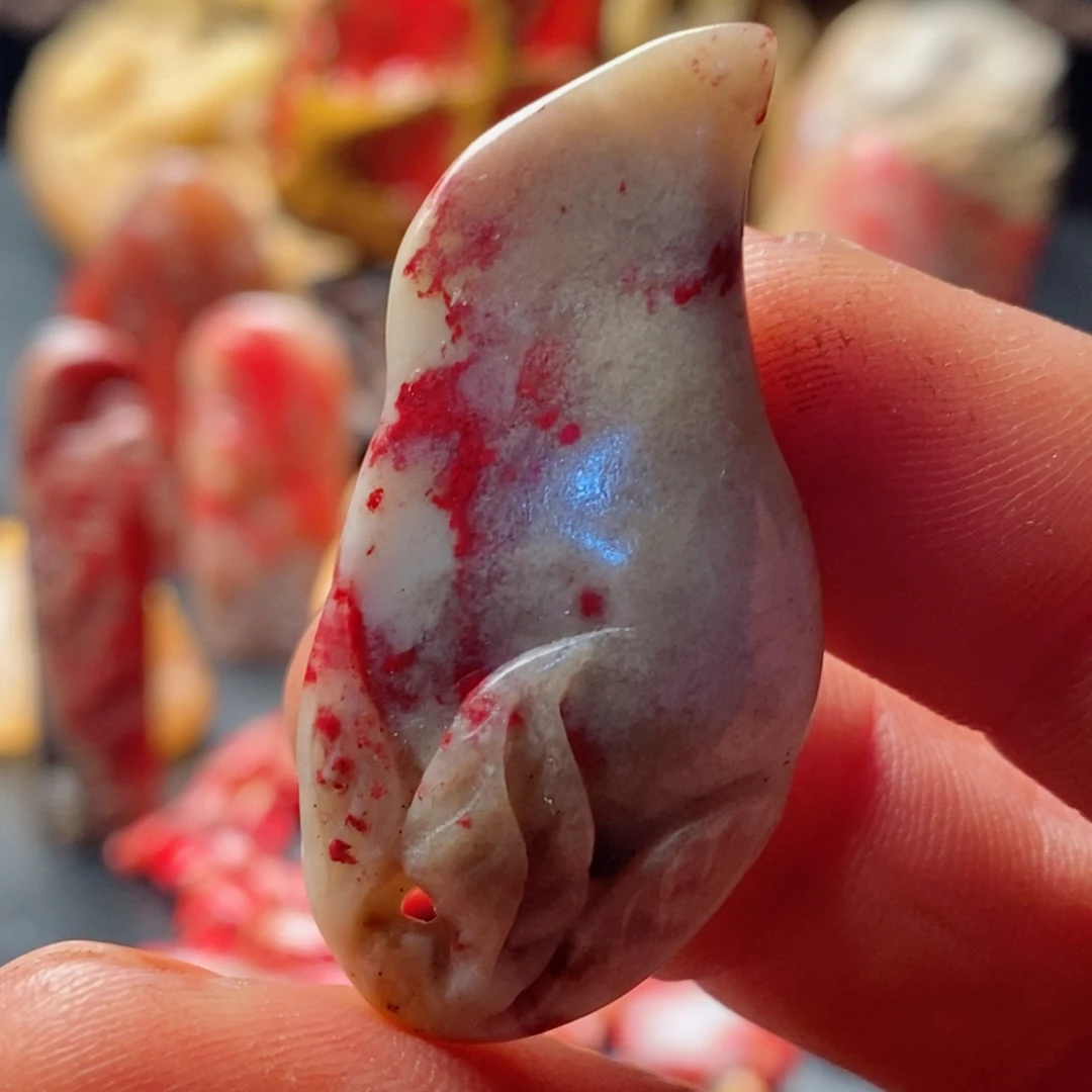 昌化石其他昌化鸡血石挂件