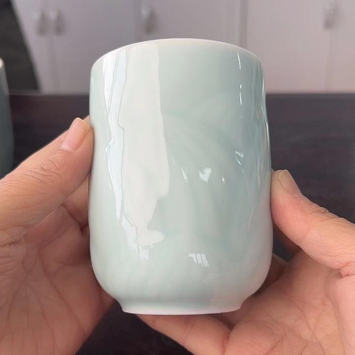 云间青瓷龙泉小米茶器