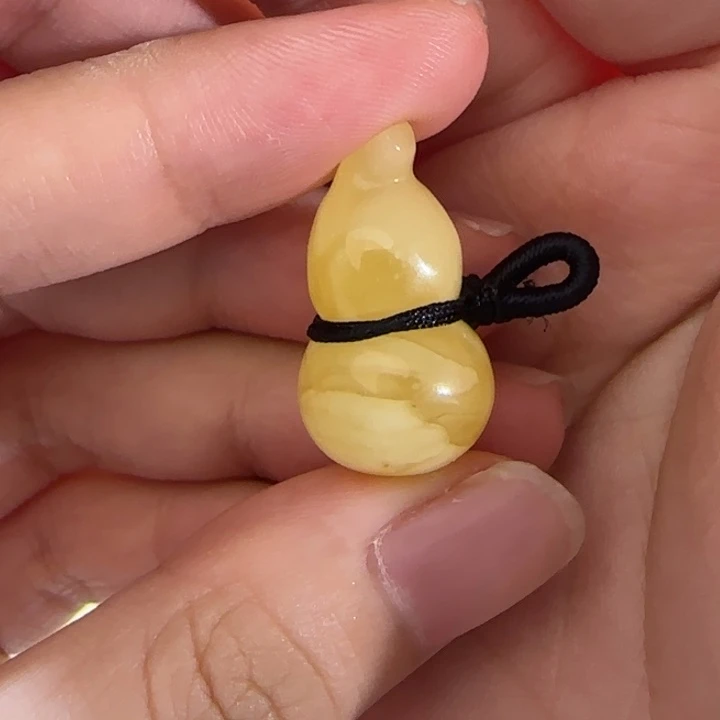 未镶嵌琥珀裸石葫芦小滴溜