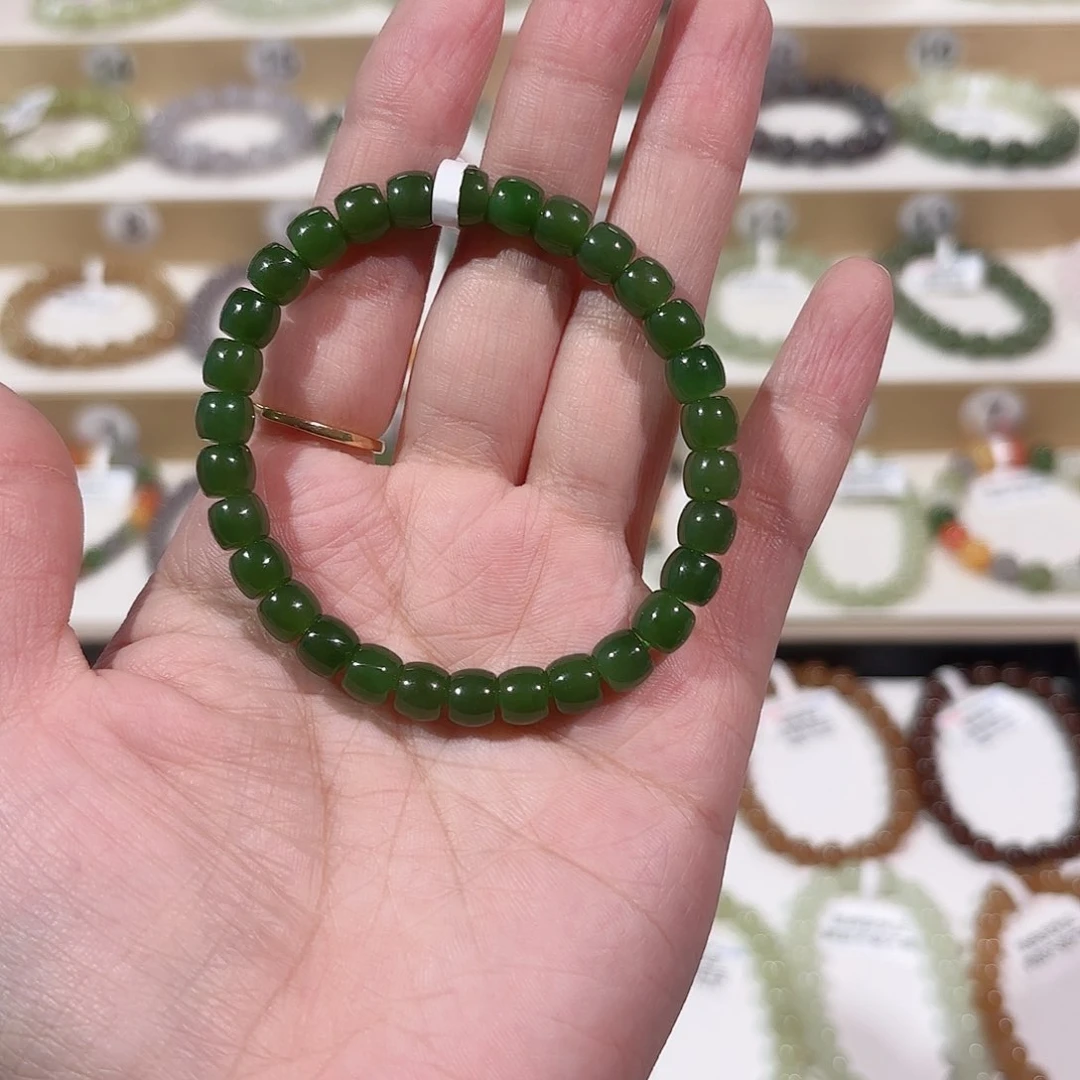 和田玉手链未镶嵌a