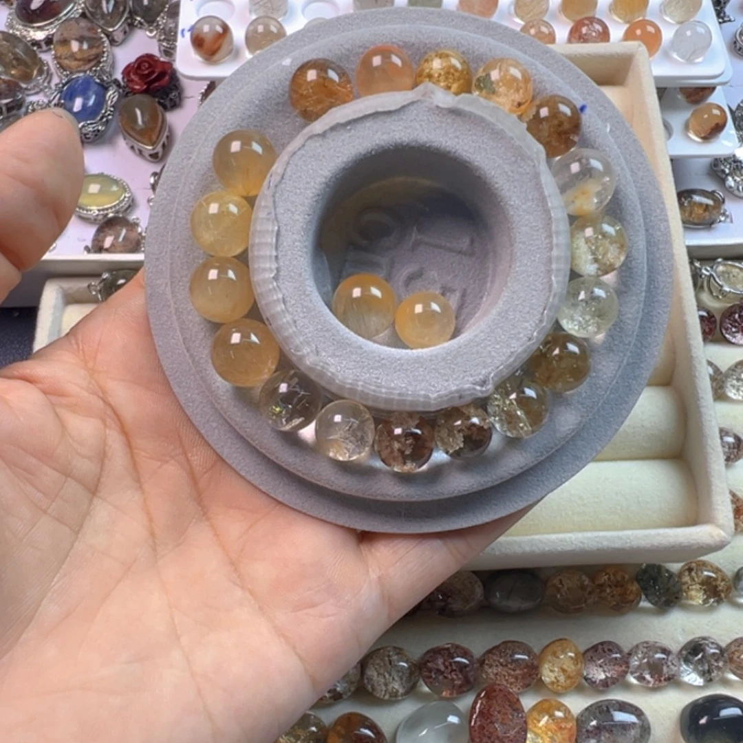 等****银S925镶嵌手链水晶
