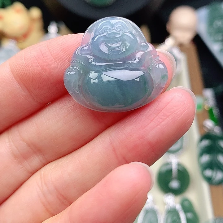 颈饰未镶嵌翡翠吊坠