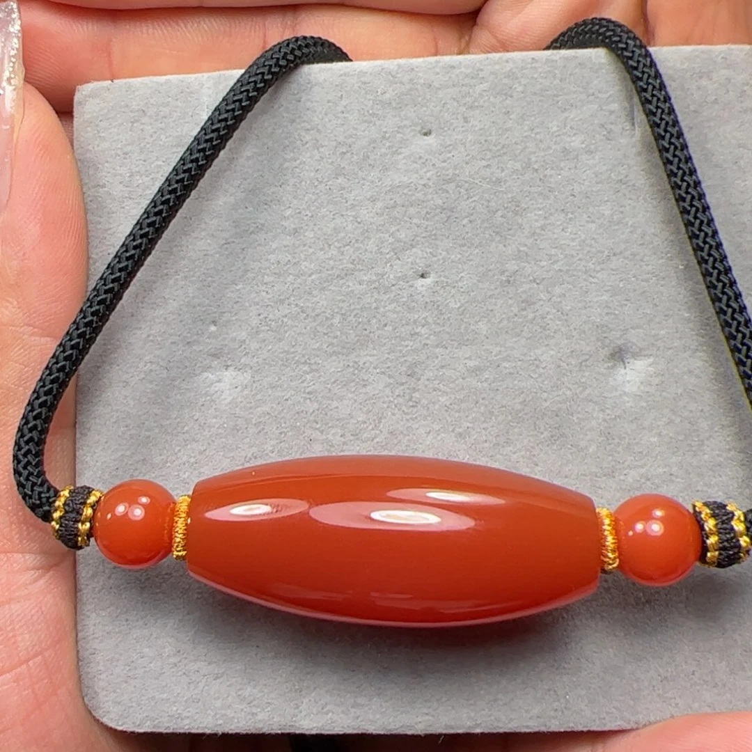 南红玛瑙珠子未镶嵌南*