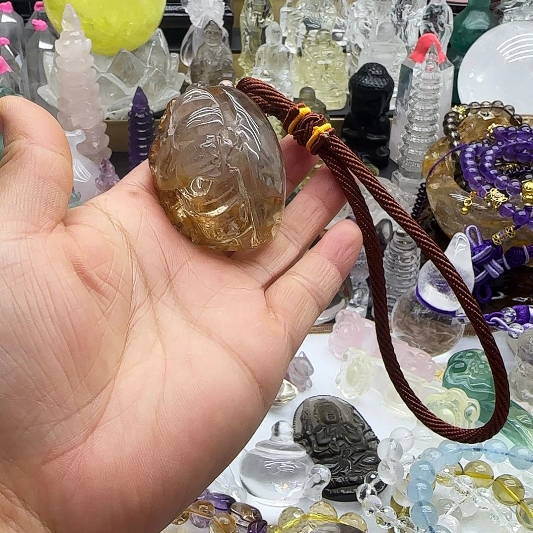 未镶嵌水晶车挂摆件