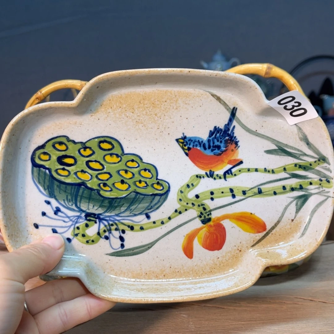 杯素浅陶瓷手工手绘