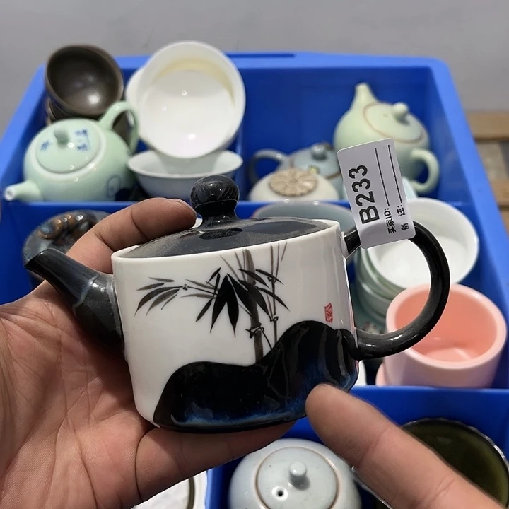 茶具默认微瑕瓷器、茶具、壶、摆件，介意勿拍