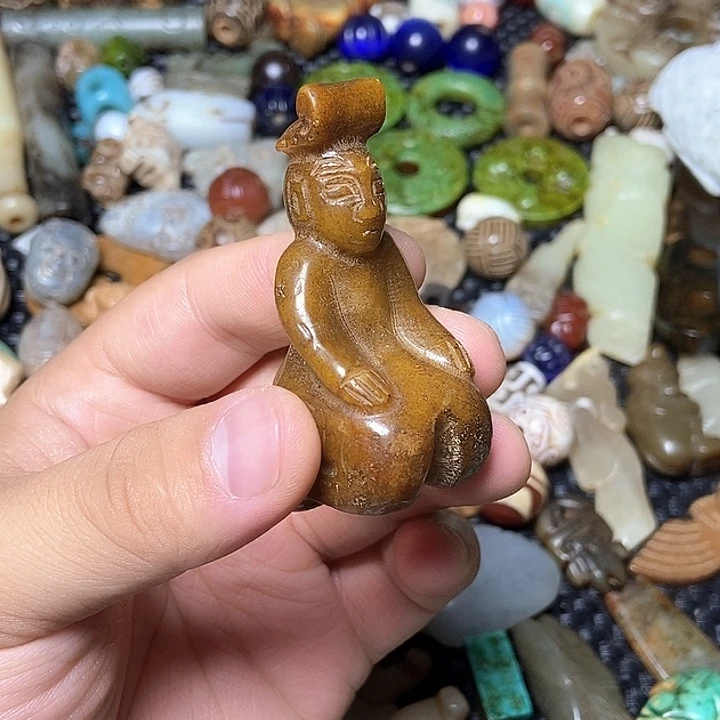 和田玉未镶嵌颈饰26