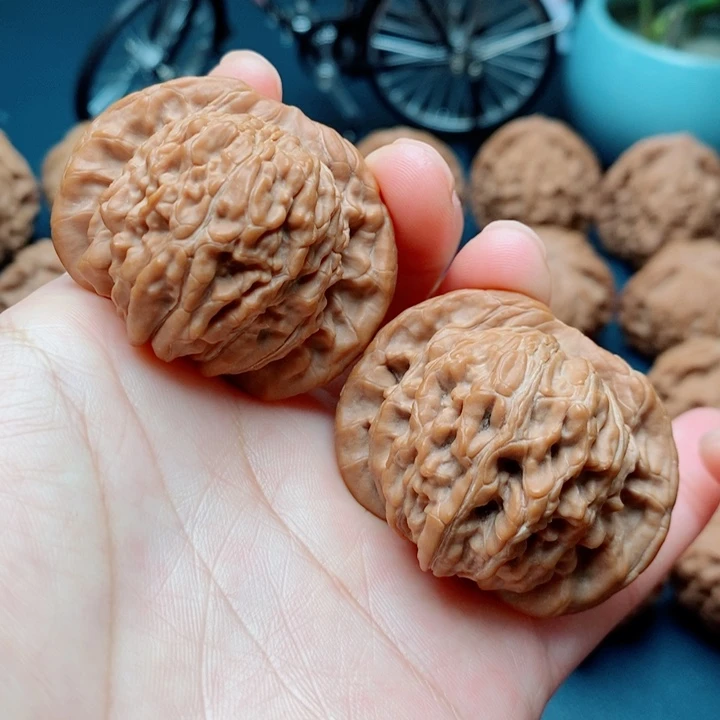 把件文玩核桃四座楼43全品