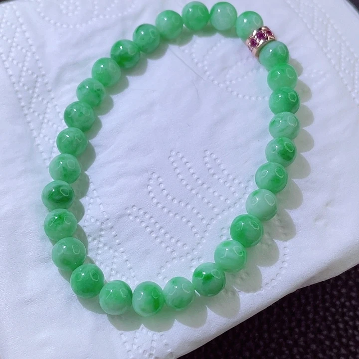 未镶嵌手链翡翠翡翠