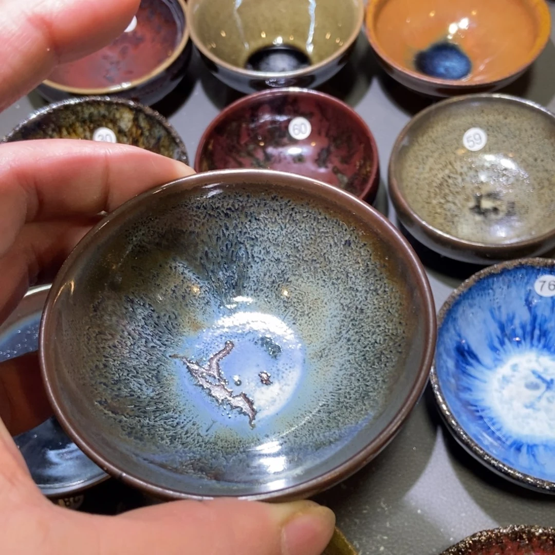 茶盏3 落灰烧微瑕盏