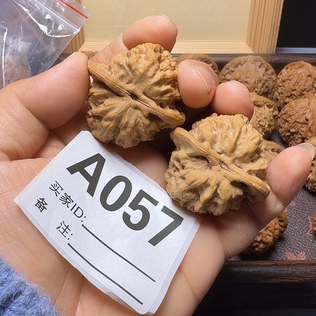 文玩核桃把件40尺蚂蚁纹
