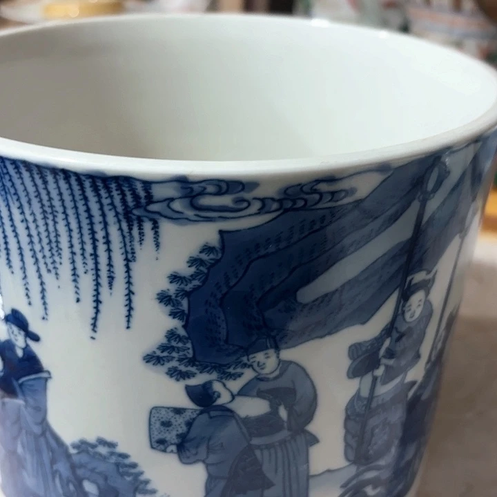 青花陶瓶精品一个